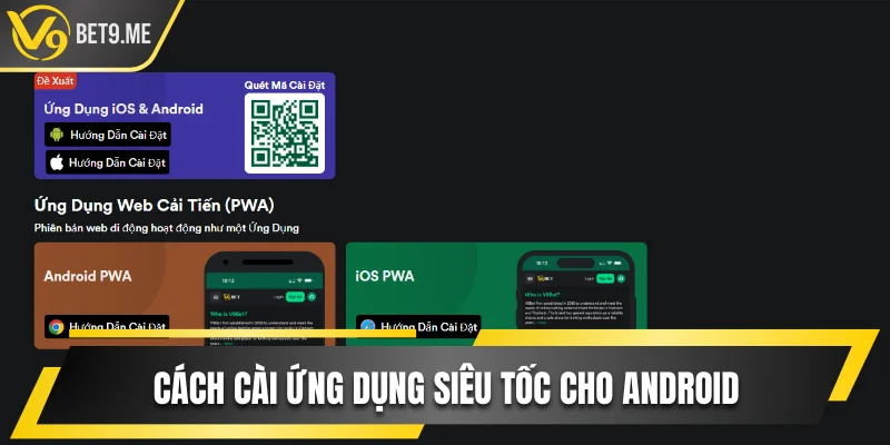 Cách cài ứng dụng siêu tốc cho Android