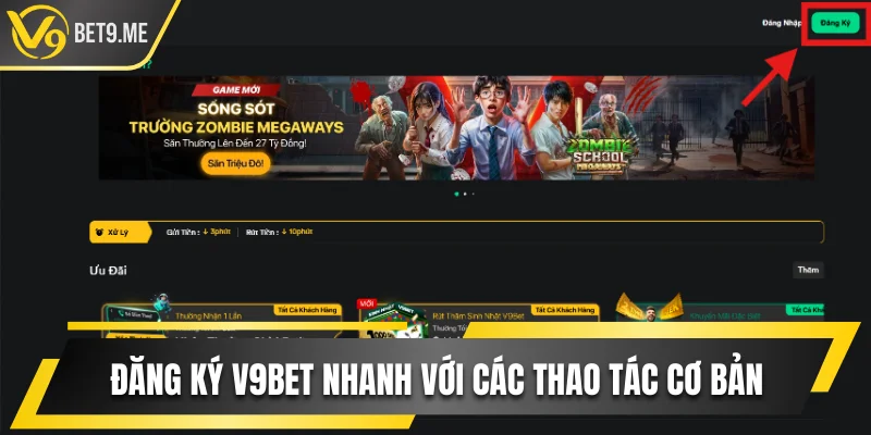 Đăng ký V9bet