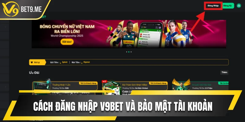 Đăng nhập V9bet